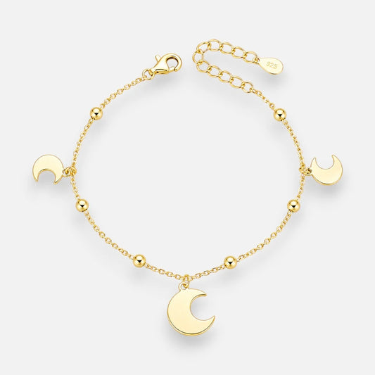 Pulsera Media Luna Esferas