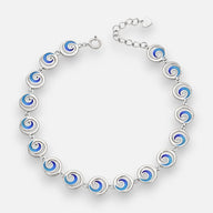 Pulsera Olas Esmaltadas