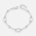 Pulsera Óvalos Esferas