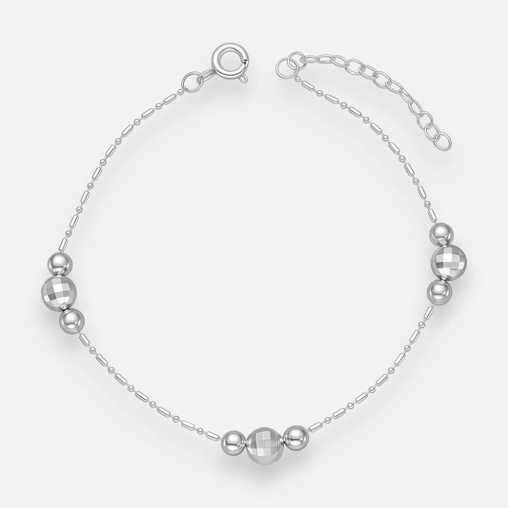 Pulsera Palitos Esferas Facetadas