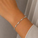 Pulsera Palitos Facetados