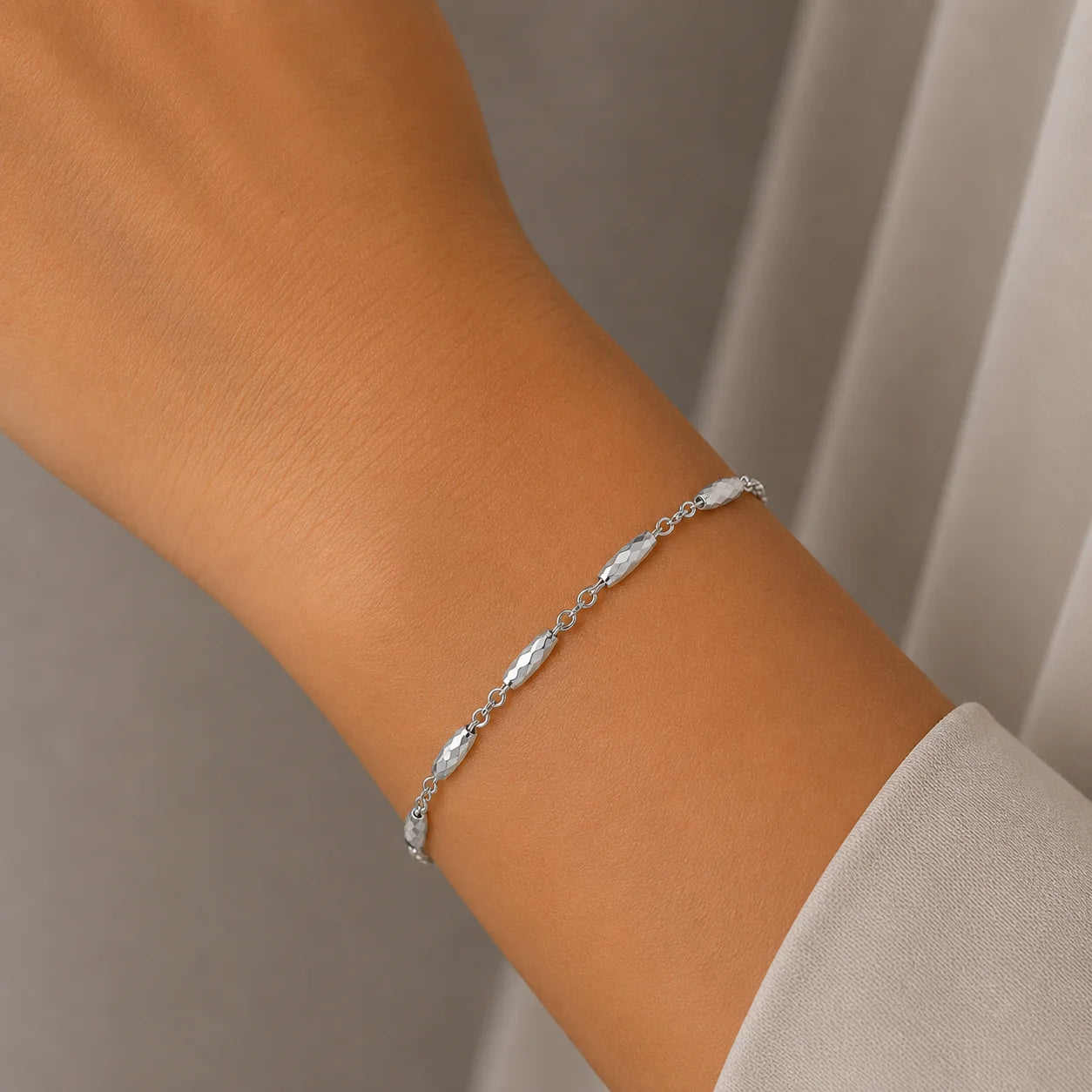 Pulsera Palitos Facetados