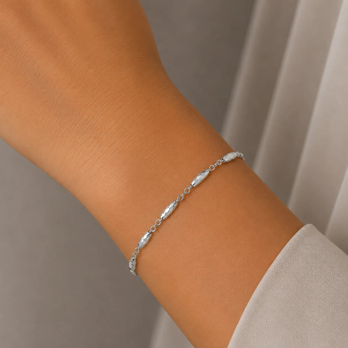 Pulsera Palitos Facetados