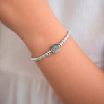 Pulsera para Charm Corazón Circones 17 cm