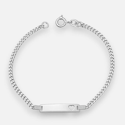 Pulsera Piocha Grumet Corazón 16 mm
