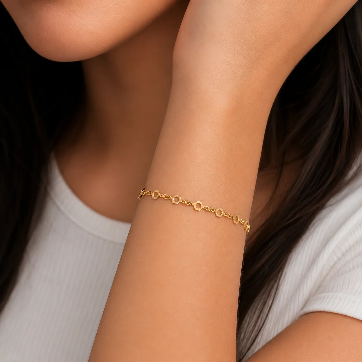 Pulsera Rombo Círculo