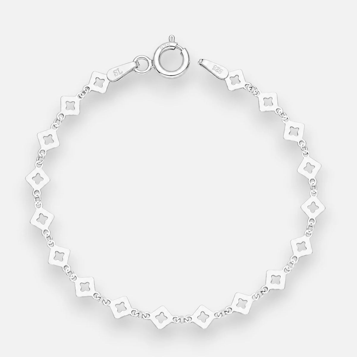 Pulsera Rombo Flor