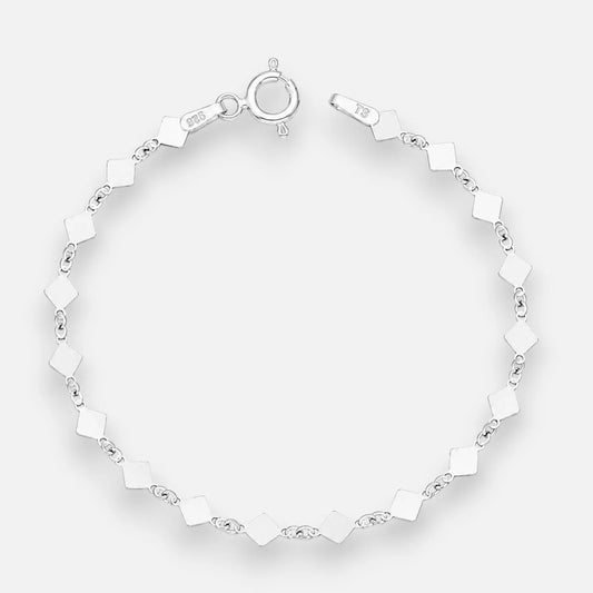 Pulsera Rombos 16 cm