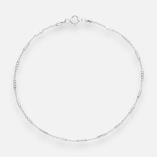 Pulsera Tradicional Cilindros Facetados