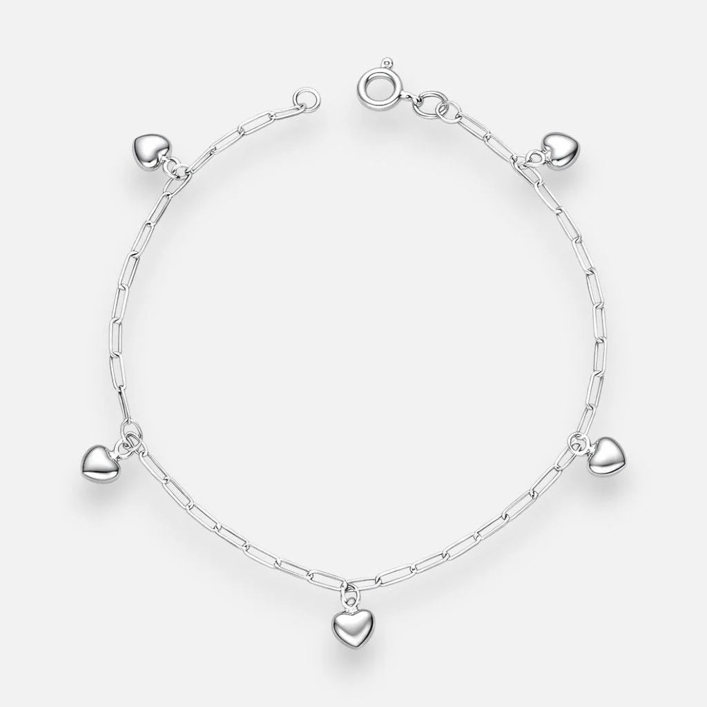 Pulsera Tradicional Corazones