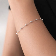 Pulsera Veneciana con Esferas 16 cm
