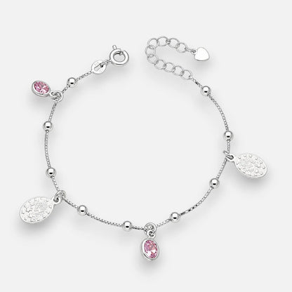 Pulsera Virgen de los Rayos Milagrosa Circones Rosa Francia