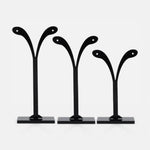 Set 3 Palmeras Negras para Aros