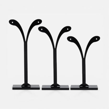 Set 3 Palmeras Negras para Aros