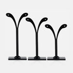 Set 3 Palmeras Negras para Aros