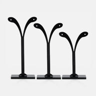 Set 3 Palmeras Negras para Aros