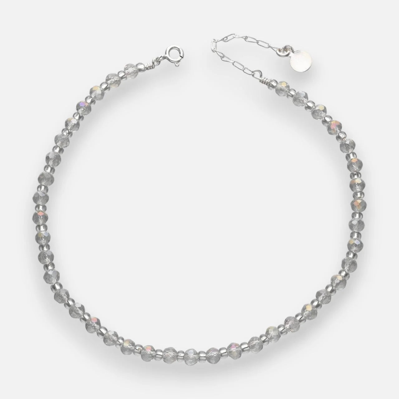 Tobillera Cristales Hecho con Swarovski Tornasol