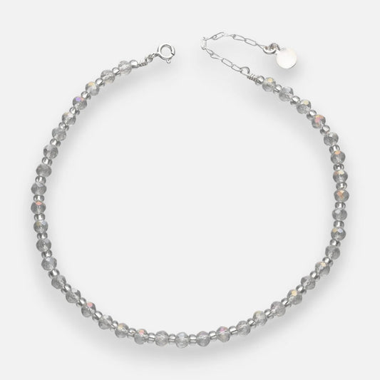 Tobillera Cristales Hecho con Swarovski Tornasol
